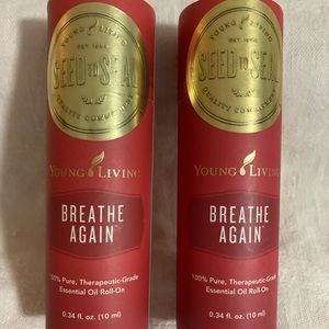 Young Living Essential Oil roll on ~ Breathe Again